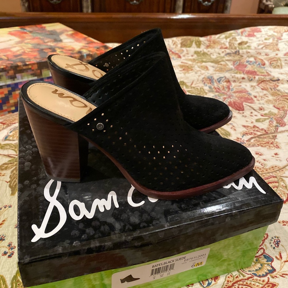 Sam Edelman suede mule